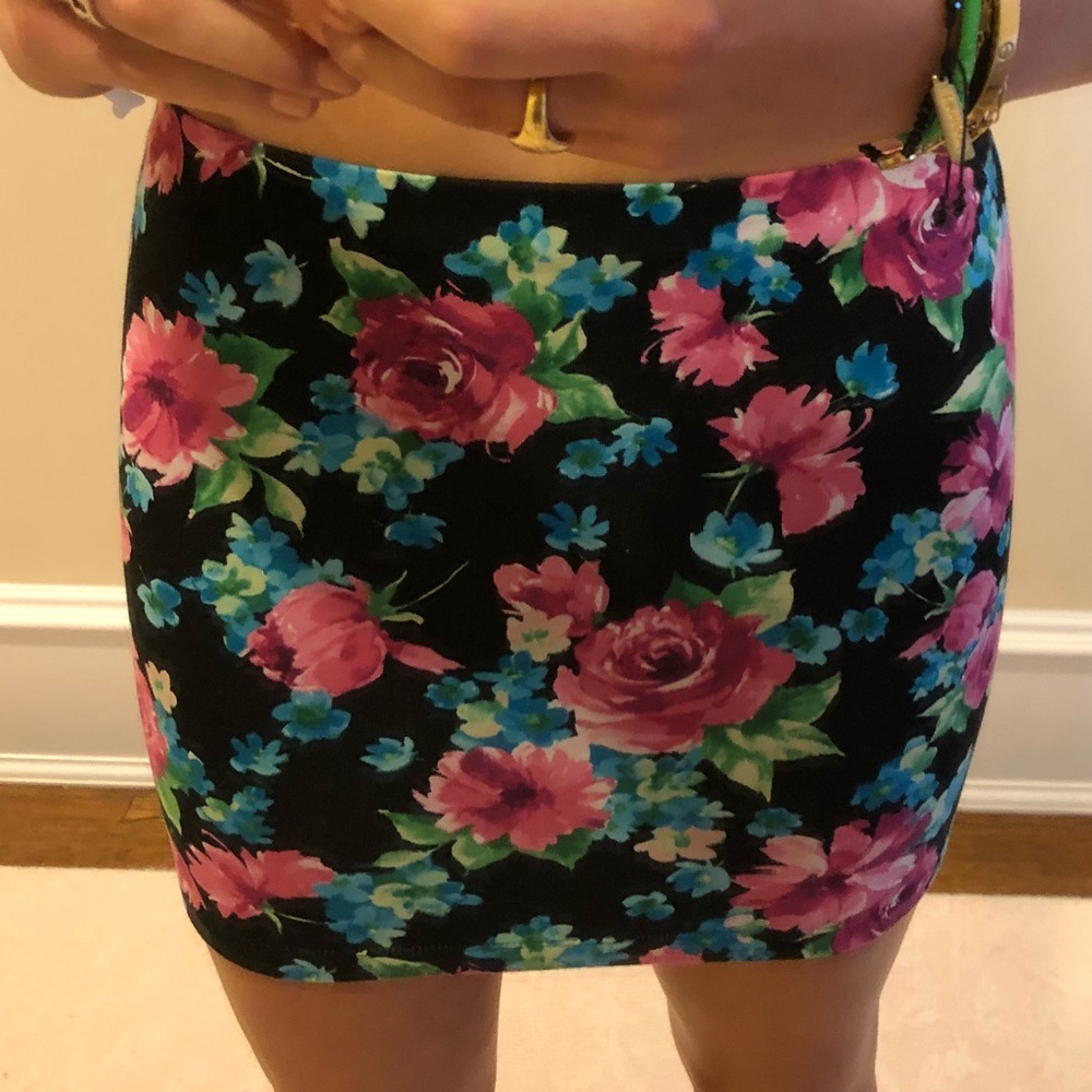 Floral skirt
